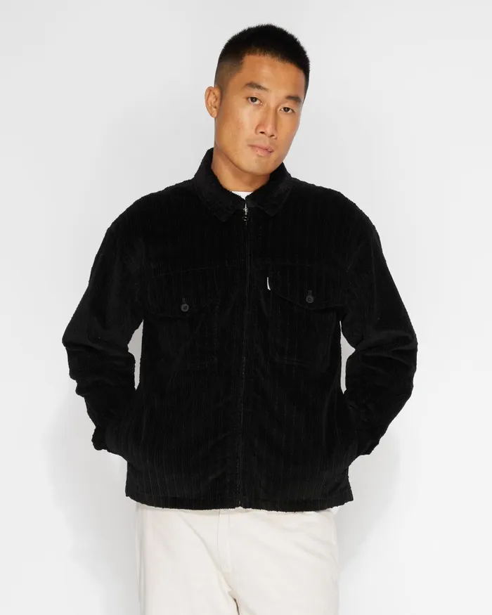 Men Banks Journal Jackets Dana Cord Jacket Black