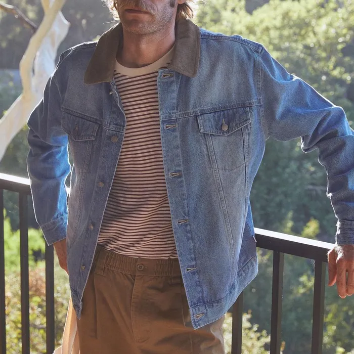 Men Banks Journal Jackets Doubled Jacket Blue Fog Men Banks Journal Jackets Doubled Jacket Blue Fog