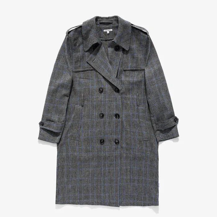 Men Banks Journal Jackets Downtown Trench Jacket Grey