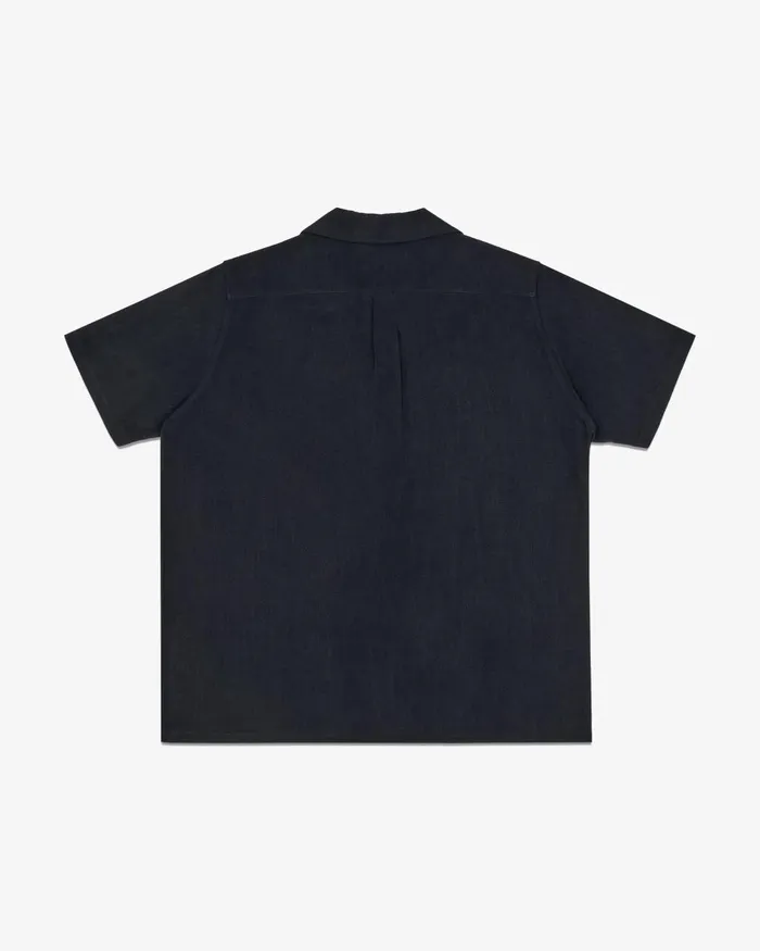 Men Banks Journal Shirts Brighton SS Woven Shirt Black
