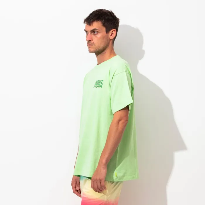 Men Banks Journal TShirts Deepest Reaches Bubble Tee Shirt Washed Lime Men Banks Journal TShirts Deepest Reaches Bubble Tee Shirt Washed Lime