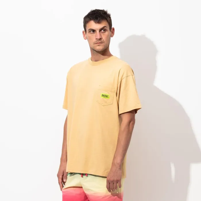 Men Banks Journal TShirts Deepest Reaches Label Tee Shirt Taupe Men Banks Journal TShirts Deepest Reaches Label Tee Shirt Taupe