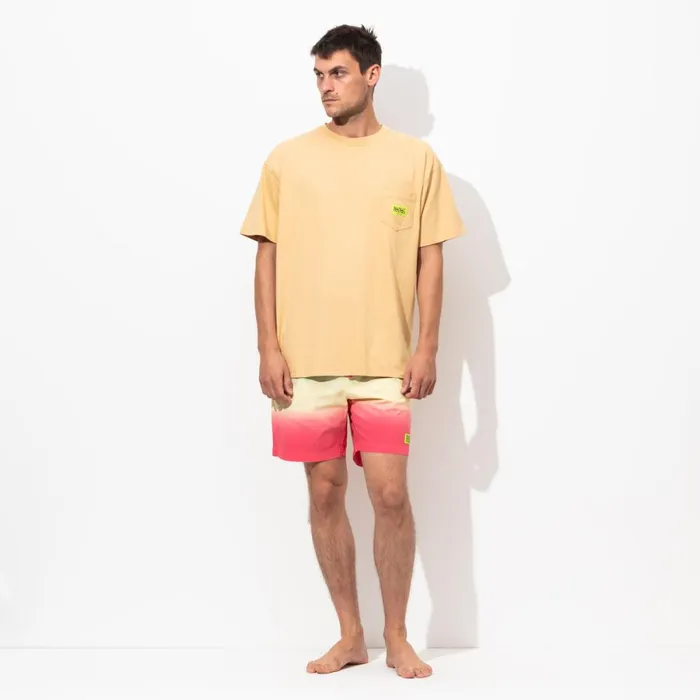 Men Banks Journal TShirts Deepest Reaches Label Tee Shirt Taupe Men Banks Journal TShirts Deepest Reaches Label Tee Shirt Taupe