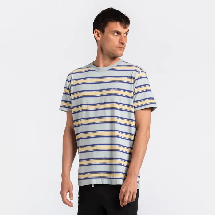 Men Banks Journal TShirts Delmar Deluxe Tee Shirt Ice Blue