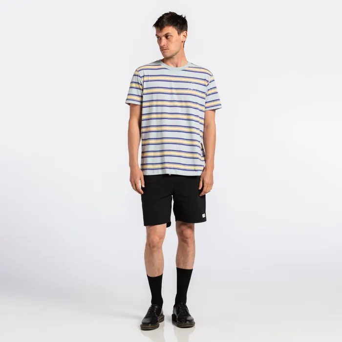 Men Banks Journal TShirts Delmar Deluxe Tee Shirt Ice Blue