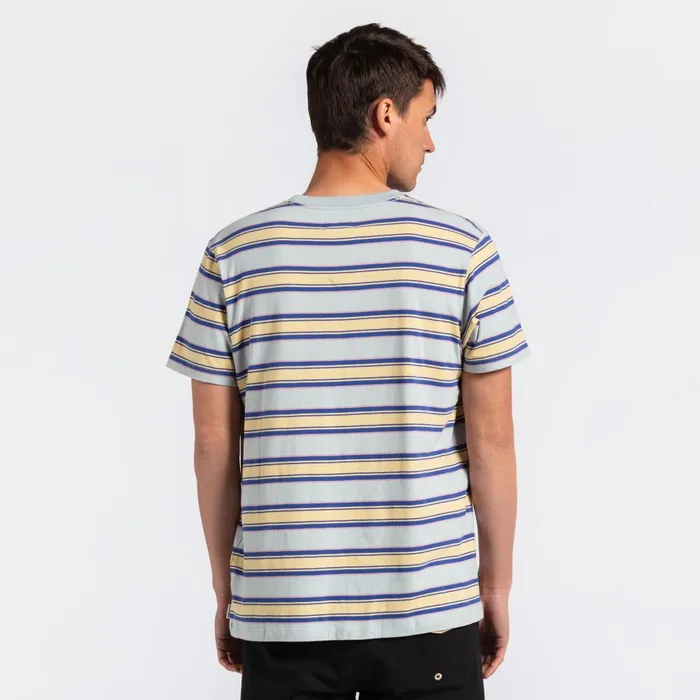Men Banks Journal TShirts Delmar Deluxe Tee Shirt Ice Blue