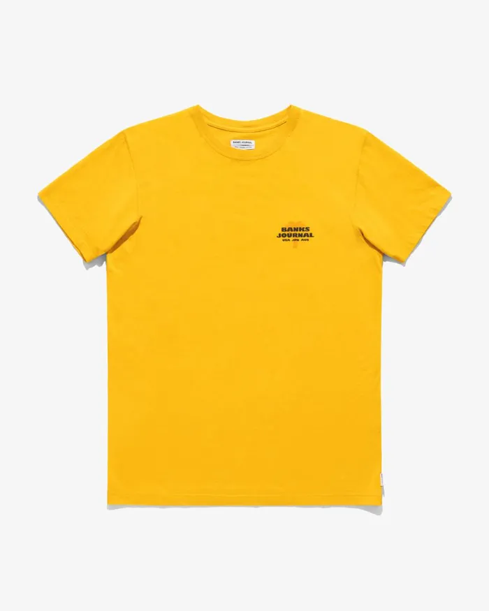 Men Banks Journal TShirts Featurette Tee Shirt Golden Sun