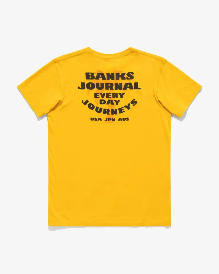 Men Banks Journal TShirts Featurette Tee Shirt Golden Sun Men Banks Journal TShirts Featurette Tee Shirt Golden Sun