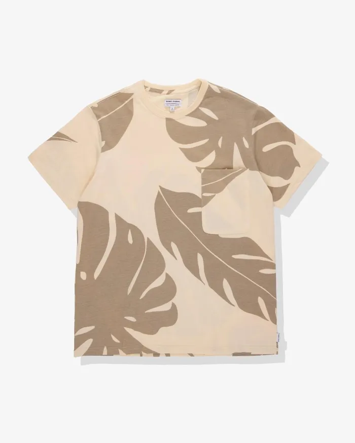 Men Banks Journal TShirts Palm Camo Deluxe Tee Shirt Seedpearl