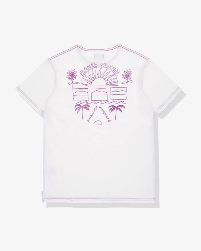Men Banks Journal TShirts Utopia Standard Tee Shirt Off White