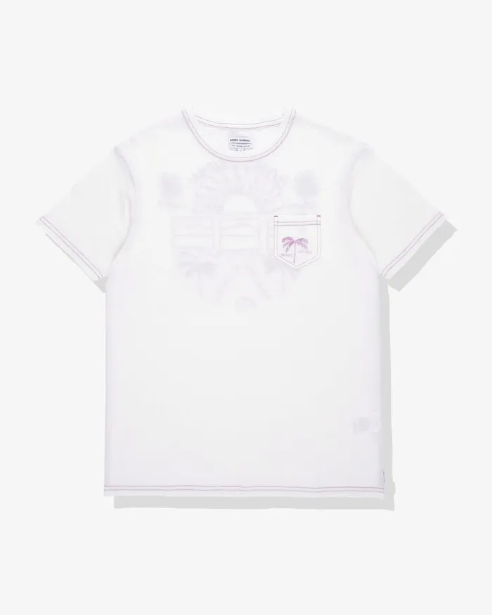 Men Banks Journal TShirts Utopia Standard Tee Shirt Off White Men Banks Journal TShirts Utopia Standard Tee Shirt Off White