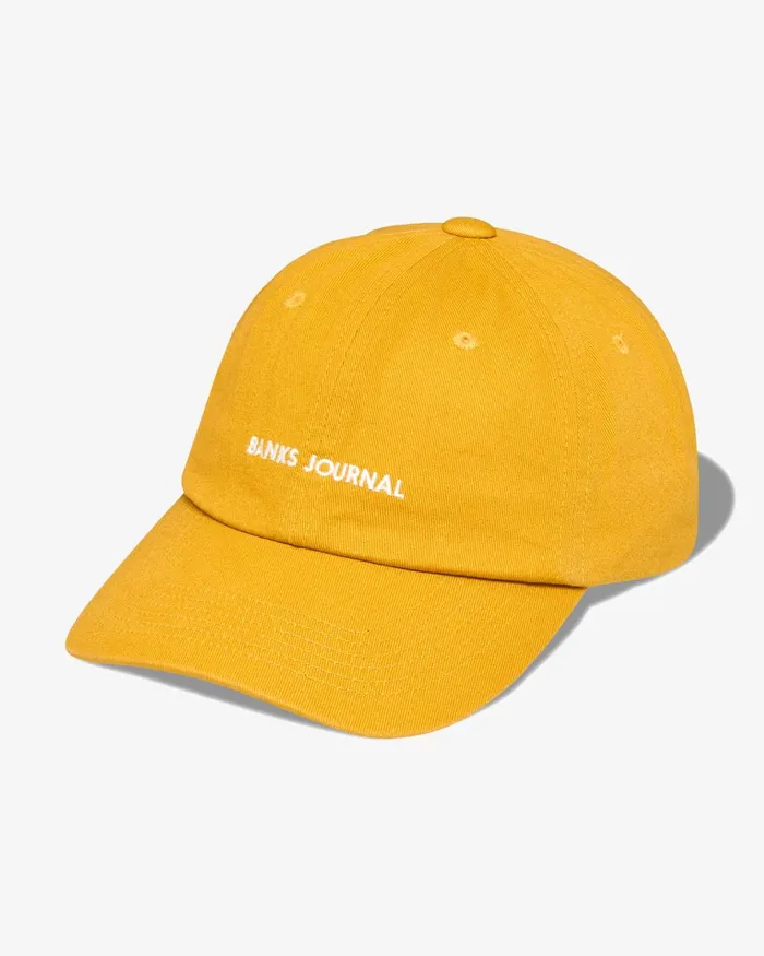 MenWomen Banks Journal Headwear Label Hat