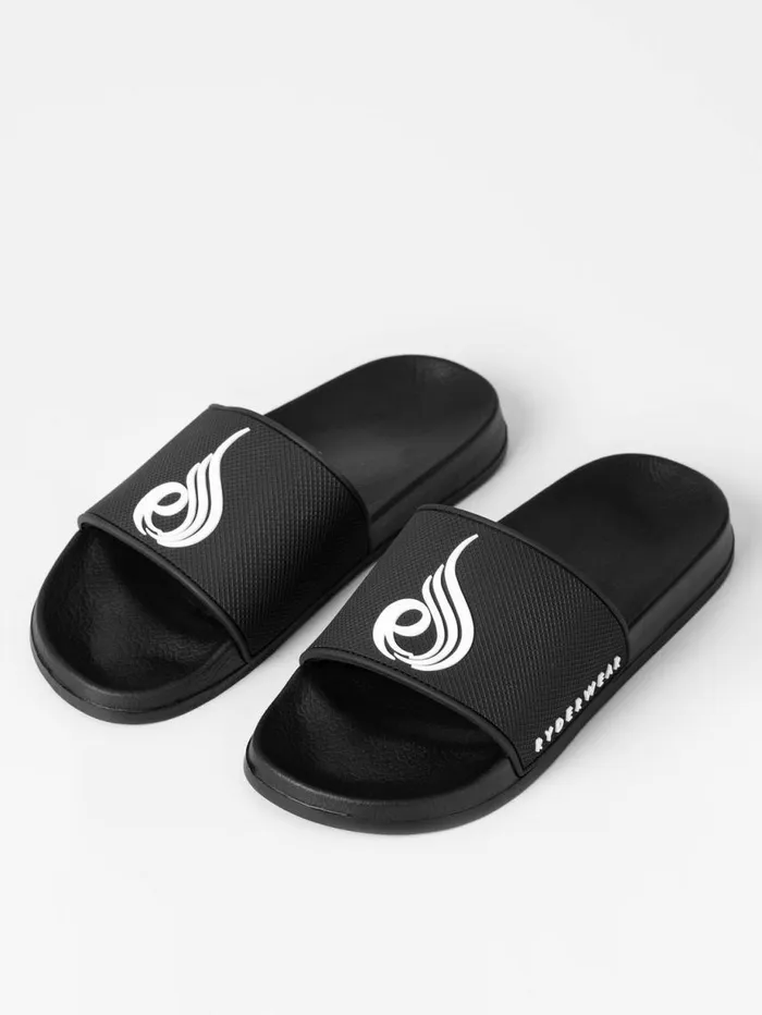 Mens Gym Shoes Shoes Ryderwear RW Slide Black