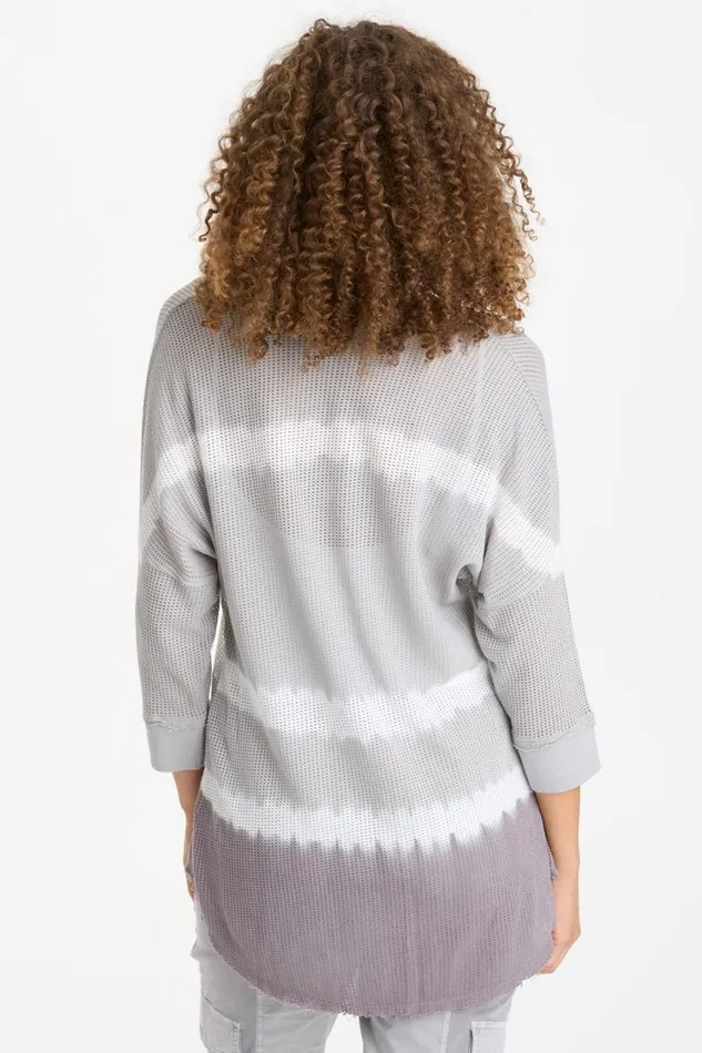 Mesh Fira Pullover Caravel Wash Overcast Clothing XCVI Sweatshirts