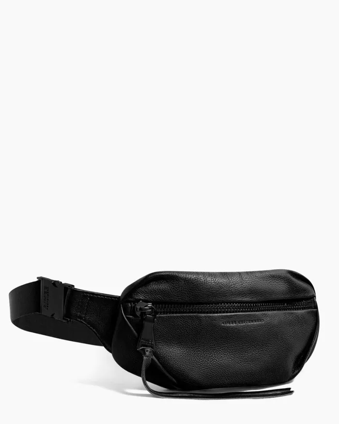 Milan Bum Bag Black With Black Hardware Women Aimee Kestenberg Bum Bags and Belt Bags