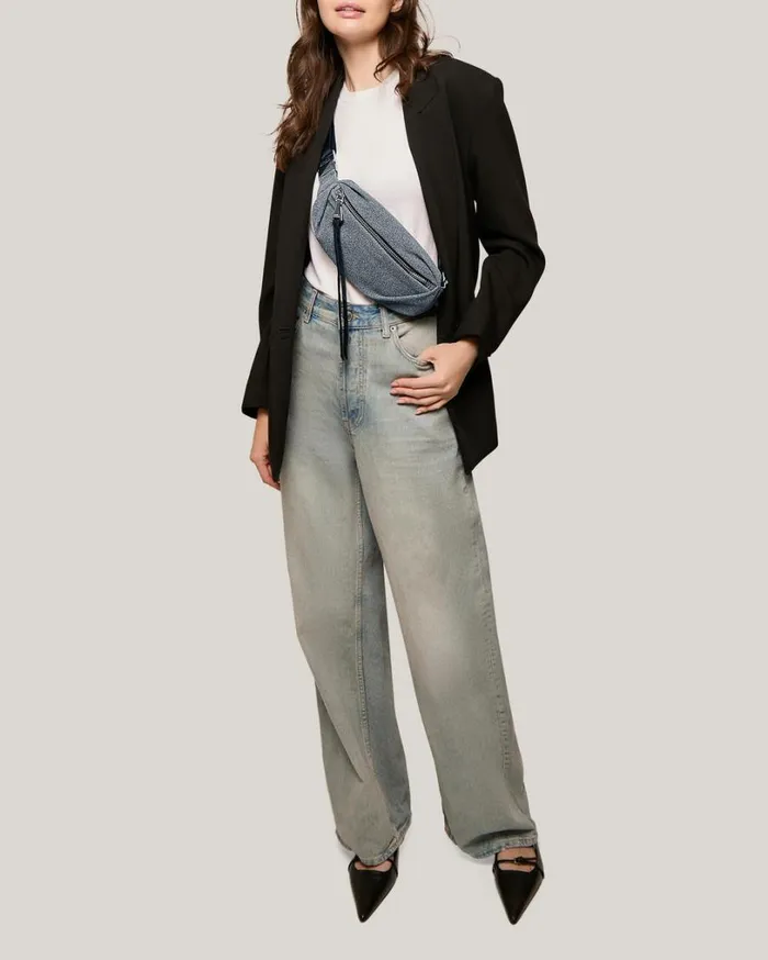 Milan Bum Bag Dark Denim Women Aimee Kestenberg Bum Bags and Belt Bags