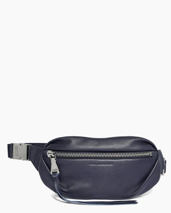 Milan Bum Bag Ink Blue Women Aimee Kestenberg Bum Bags and Belt Bags
