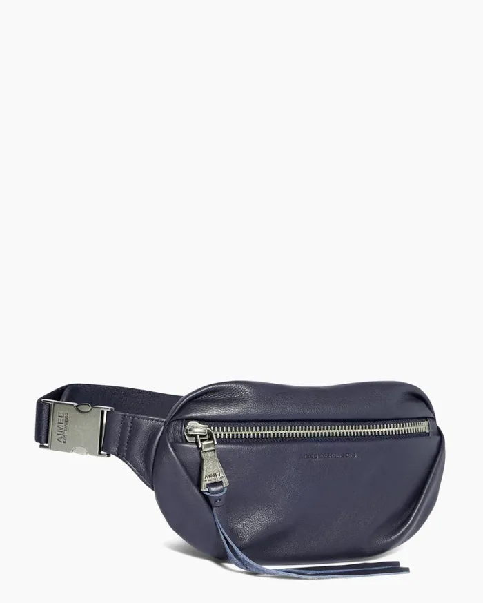 Milan Bum Bag Ink Blue Women Aimee Kestenberg Bum Bags and Belt Bags