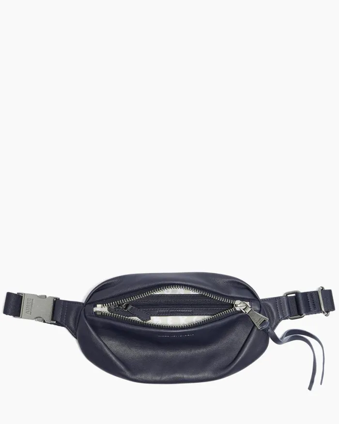 Milan Bum Bag Ink Blue Women Aimee Kestenberg Bum Bags and Belt Bags