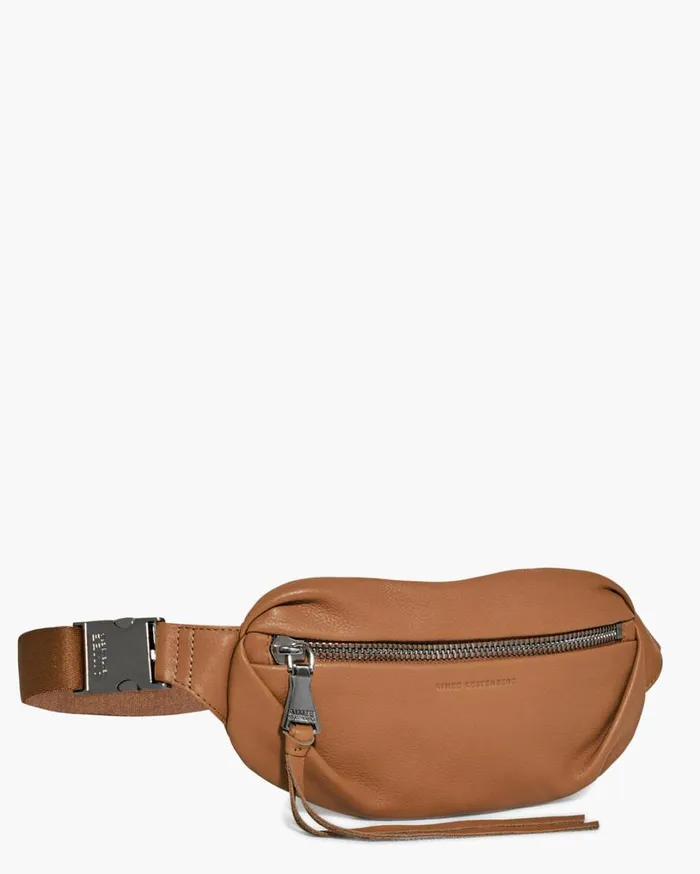 Milan Bum Bag Vachetta With Gunmetal Women Aimee Kestenberg Bum Bags and Belt Bags
