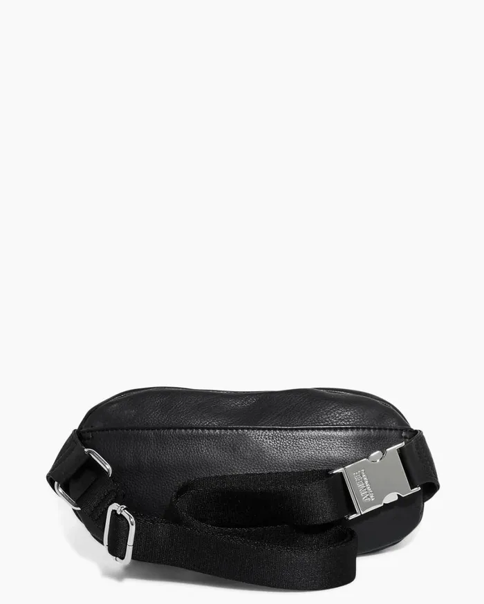 Milan Novelty Bum Bag Black With Microstuds Women Aimee Kestenberg Bum Bags and Belt Bags