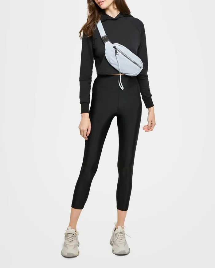 Milan Novelty Bum Bag Mystic Metallic Blue Women Aimee Kestenberg Bum Bags and Belt Bags