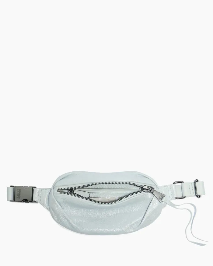 Milan Novelty Bum Bag Mystic Metallic Blue Women Aimee Kestenberg Bum Bags and Belt Bags