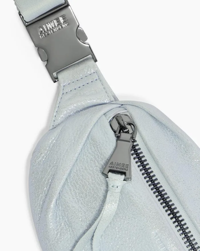 Milan Novelty Bum Bag Mystic Metallic Blue Women Aimee Kestenberg Bum Bags and Belt Bags