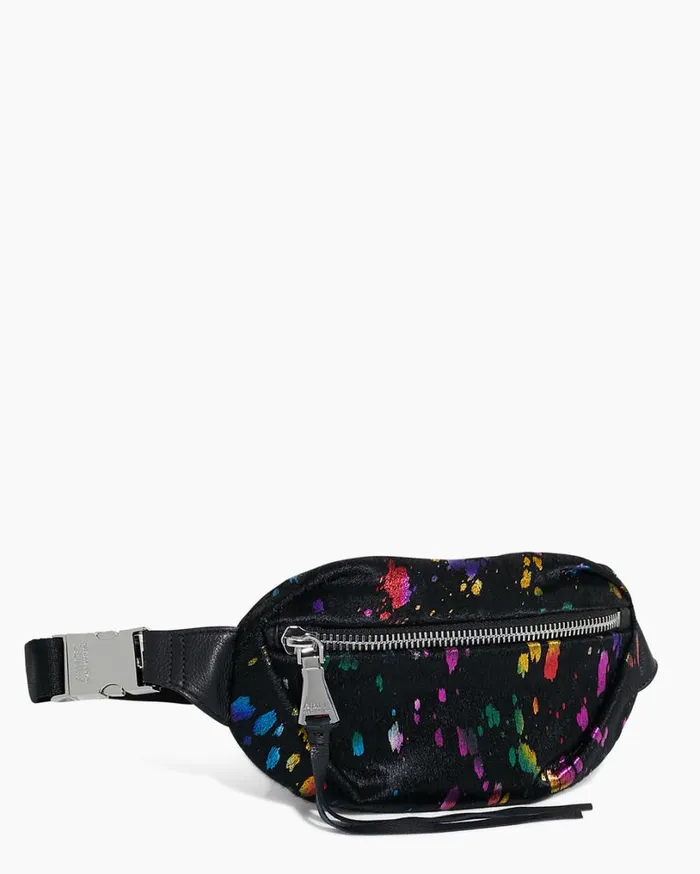 Milan Novelty Bum Bag Rainbow Haircalf Women Aimee Kestenberg Bum Bags and Belt Bags
