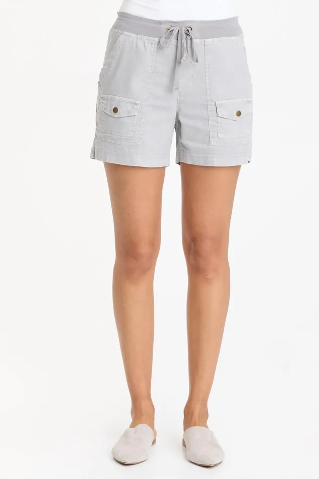 Milton Short 20 Cotton Grey Pigment Clothing XCVI Shorts