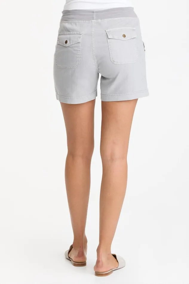 Milton Short 20 Cotton Grey Pigment Clothing XCVI Shorts
