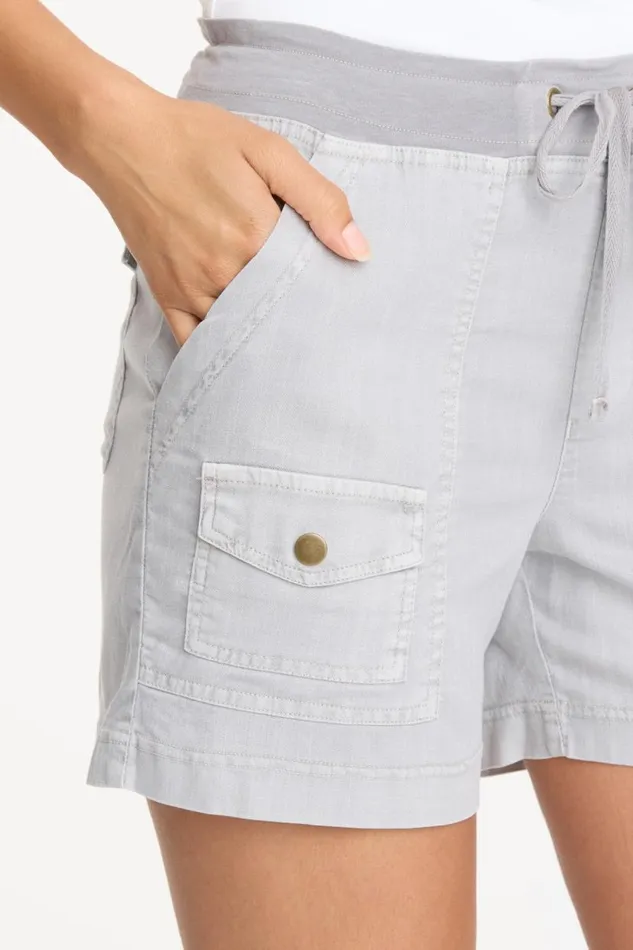 Milton Short 20 Cotton Grey Pigment Clothing XCVI Shorts