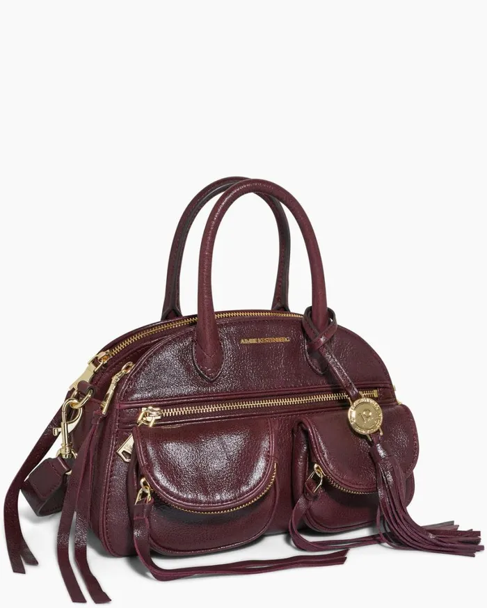 Mini Lucy Satchel True Plum Women Aimee Kestenberg Satchels