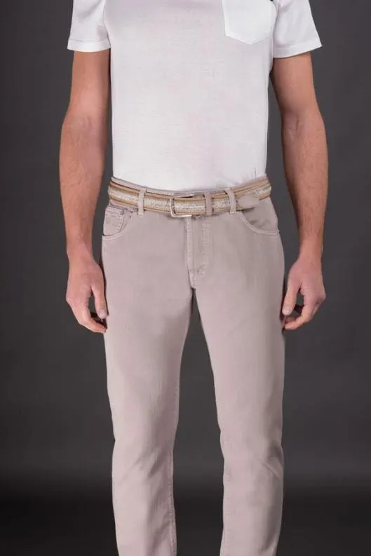 MooRER Belts Men JEPSONLIS Beige