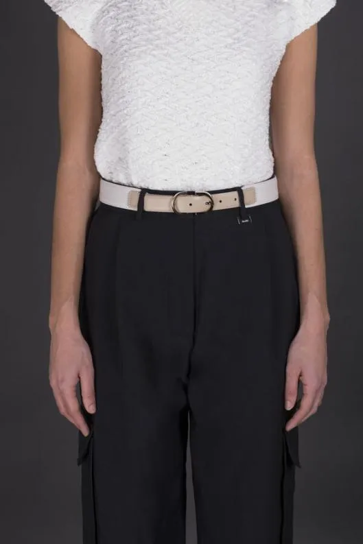 MooRER Belts Women BRIAP214 Ecru