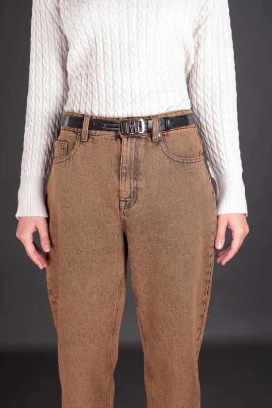MooRER Belts Women EDVIGENSE Nero