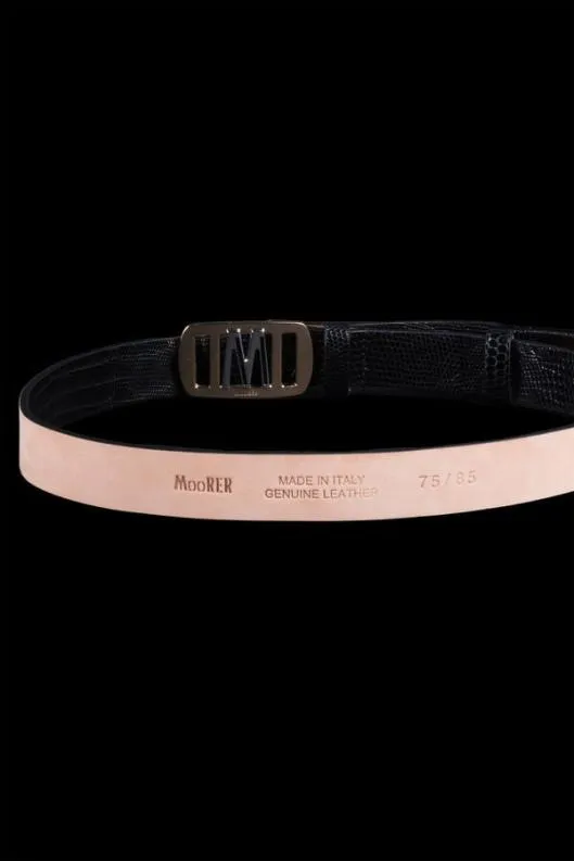 MooRER Belts Women EDVIGENSE Nero