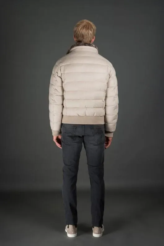MooRER Bombers Men AUDENIOBA1 Light Beige