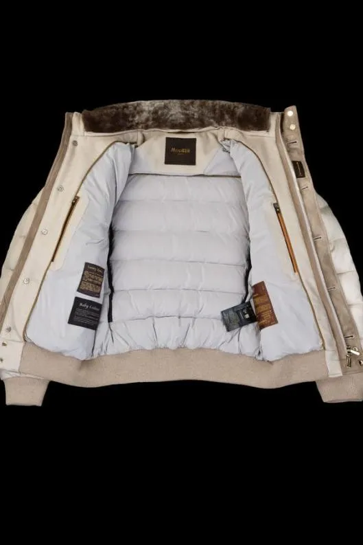 MooRER Bombers Men AUDENIOBA1 Light Beige