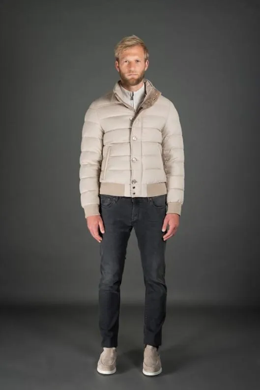MooRER Bombers Men AUDENIOBA1 Light Beige