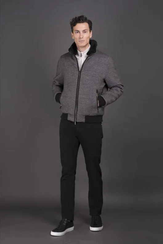 MooRER Bombers Men BELLATILP Grey