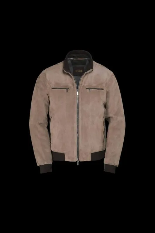 MooRER Bombers Men BORISUR Beige