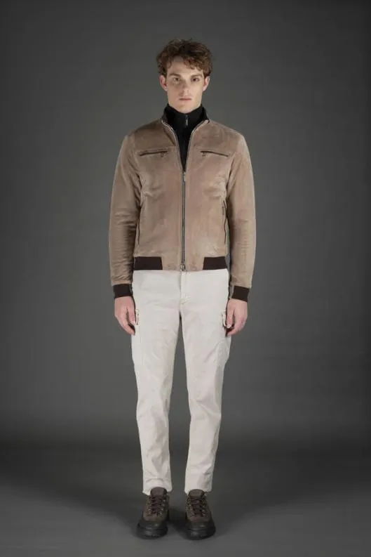 MooRER Bombers Men BORISUR Beige