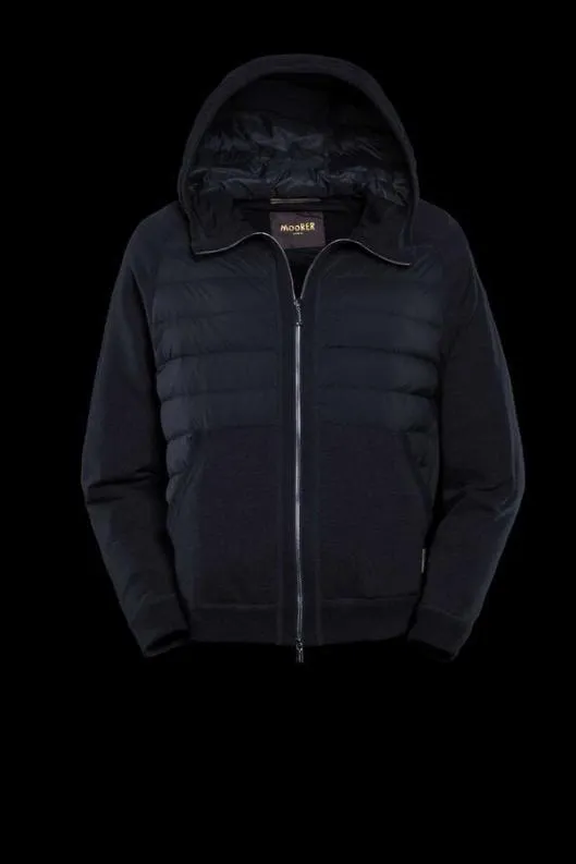 MooRER Bombers Men CHIRICOS3F Blu Navy
