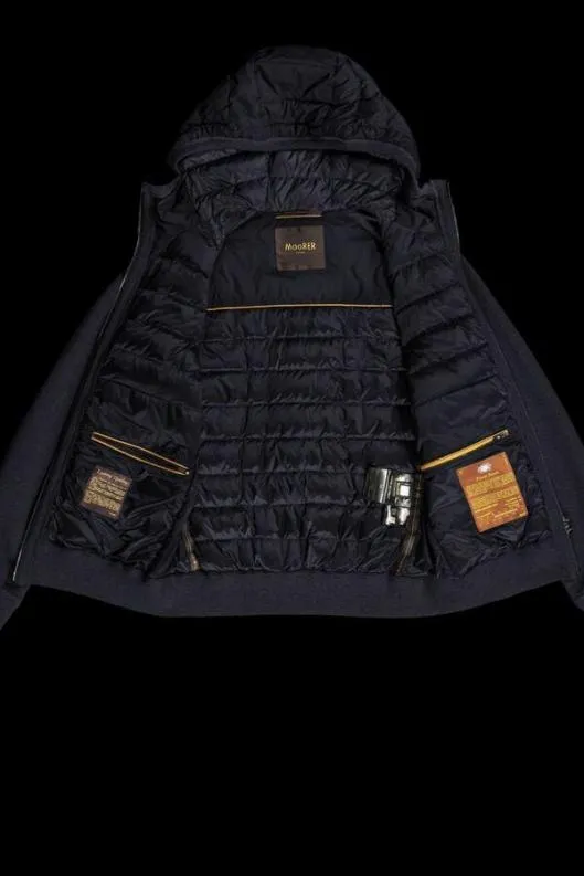 MooRER Bombers Men CHIRICOS3F Blu Navy