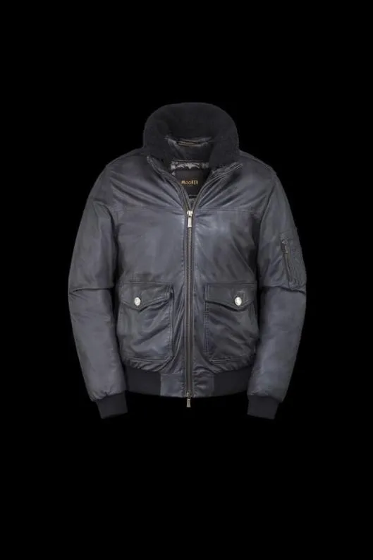 MooRER Bombers Men FOLCOPE1 Nero