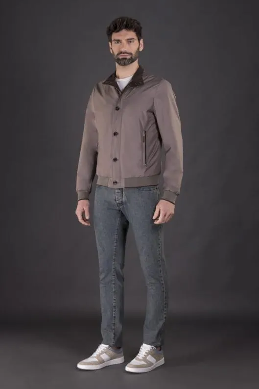 MooRER Bombers Men SIRONIGF Taupe