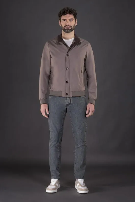 MooRER Bombers Men SIRONIGF Taupe