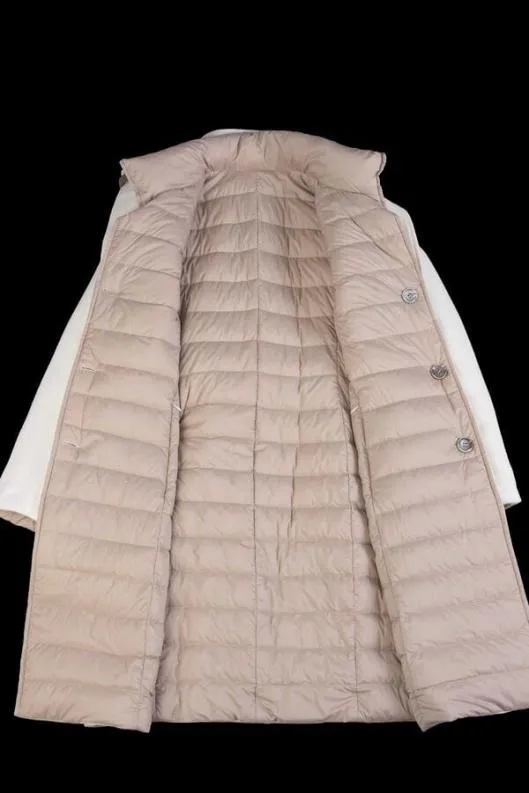 MooRER Coats Women VIRNALAP White