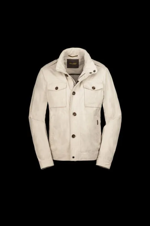 MooRER Jackets Men BARALDIS1 Avorio